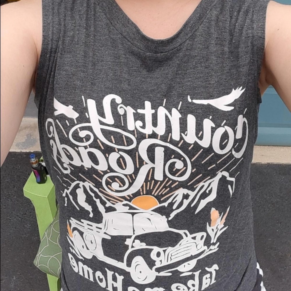 SALE! New Country Rd Take Me Home Graphic Tank Top - Picture 7 of 11